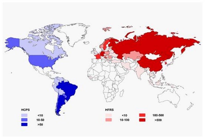 Hantavirus Map